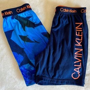 Set of 2 CK pajama shorts - boys size 6